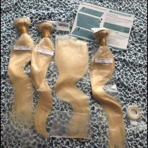 16” new 100% human hair.